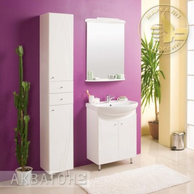 Набор мебели для ванной комнаты Минима 65 (Акватон)
